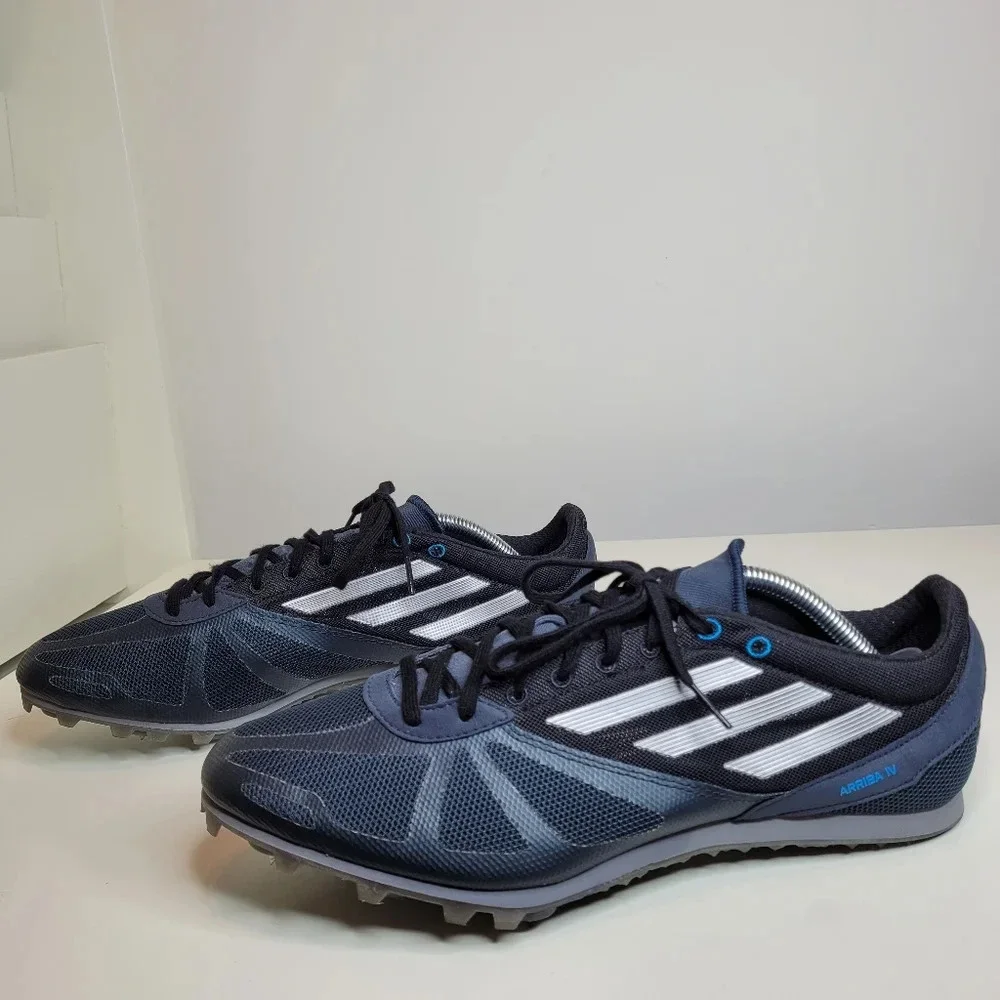 Adidas Arriba 4 Track Running Removable Spike Shoes Size Men's 12